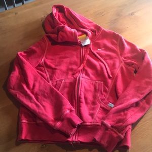 Nike Red Hoodie